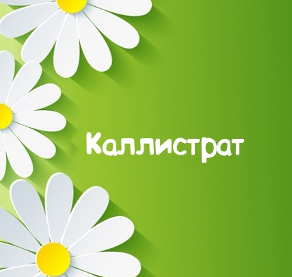 Картинка для имени Каллистрат