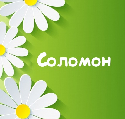 Картинка для имени Соломон