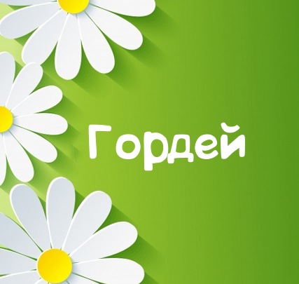 Картинка для имени Гордей